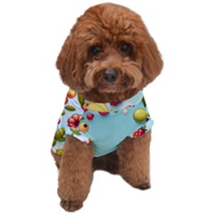 Fruits Sweet Papaya Orange Pattern Dog T-shirt
