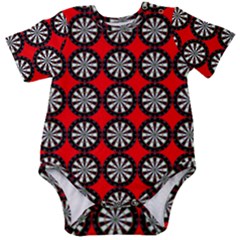 Dart Board Baby Short Sleeve Bodysuit