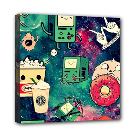 Adventure Time America Halloween Mini Canvas 8  X 8  (stretched)