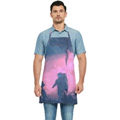 Beeple Astronaut Spacesuit 3d Digital Art Artwork Jungle Kitchen Apron