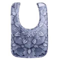 Flower Ornament Graphic Ornate Baby Bib