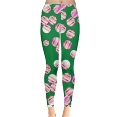 Christmas Ornaments Red Elegant Long Leggings