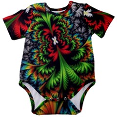 Kaleidoscopic Tropic Baby Short Sleeve Bodysuit