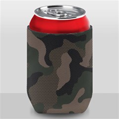 Camo, Abstract, Beige, Black, Brown Military, Mixed, Olive Can Holder