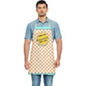 Vintage Checked Personalised Name Kitchen Apron View1