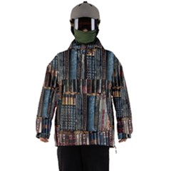Abstract Colorful Texture Men s Ski And Snowboard Waterproof Breathable Jacket