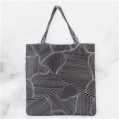 Authentic Aboriginal Art - Farm Lands 4 Grocery Tote Bag