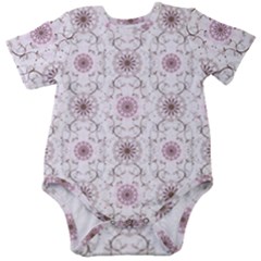 Pattern Texture Design Decorative Baby Short Sleeve Bodysuit