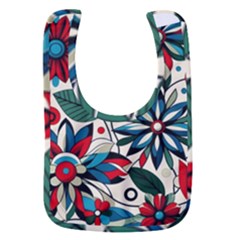 Flora Pattern Flower Baby Bib