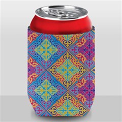 Colorful Floral Ornament, Floral Patterns Can Holder