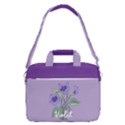 Personalized Birth Month Flower MacBook Pro 15  Shoulder Laptop Bag View1