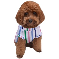 Stripes Pattern Abstract Retro Vintage Dog T-shirt