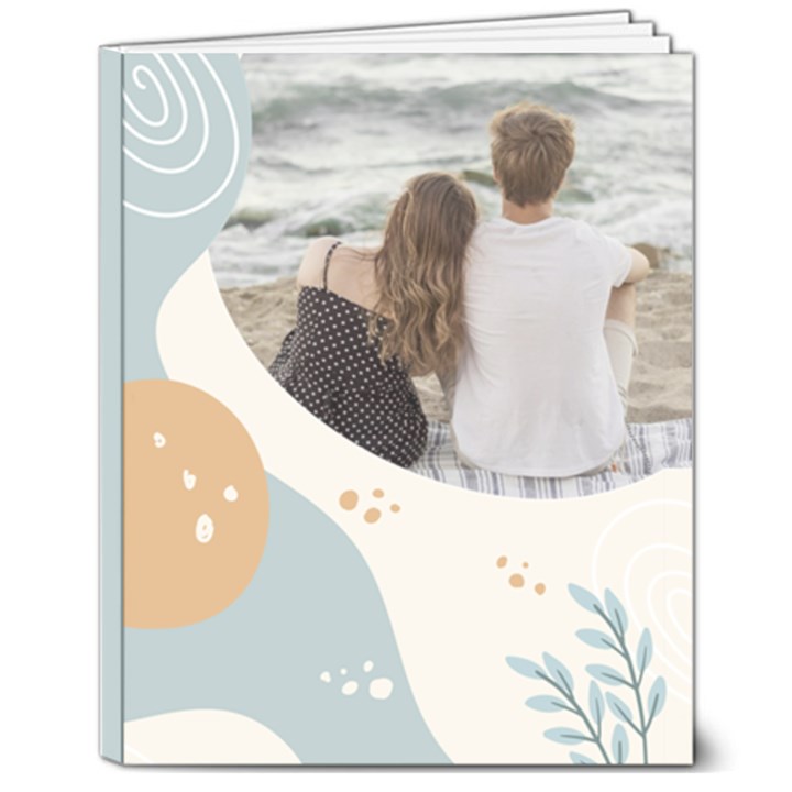 Personalized Photo Hardcover Notebook 8  x 10  Hardcover Notebook