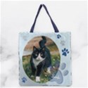 Personalized Pet Style Photo Name Tote Bag Grocery Tote Bag View1