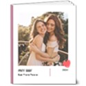 Personalized Photo Name Friends Hardcover Notebook 8  x 10  Hardcover Notebook View1