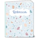 Personalized Name Stone Hardcover Notebook 8  x 10  Hardcover Notebook View1