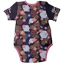 Personalized Kimono Pattern Name Baby Short Sleeve Bodysuit Baby Short Sleeve Bodysuit View2