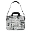 Personalized Newspaper Name MacBook Shoulder Laptop Bag MacBook Pro 15  Shoulder Laptop Bag View1