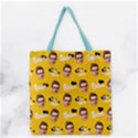 Personalized Photo Many Face Head Name Tote Bag Grocery Tote Bag View2
