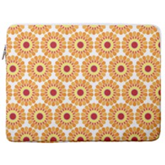 Pattern Shape Design Art Drawing 17  Vertical Laptop Sleeve Case With Pocket
