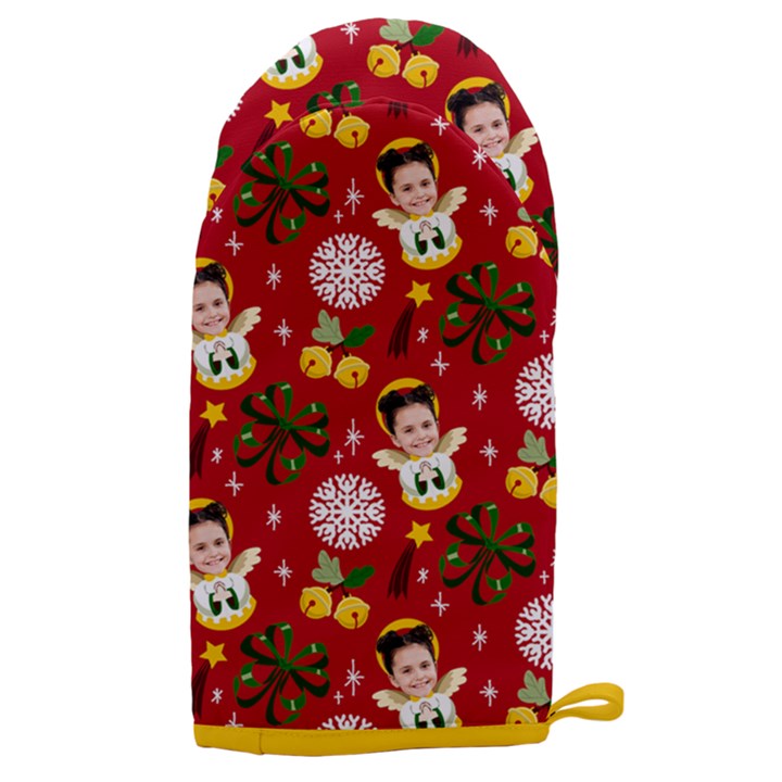 Personalized Angle Photo Microwave Oven Glove Microwave Oven Glove