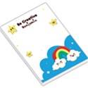 Personalized Be Creative Star Night Cute Illustration Any Text Name Large Memo Pad Large Memo Pads View1
