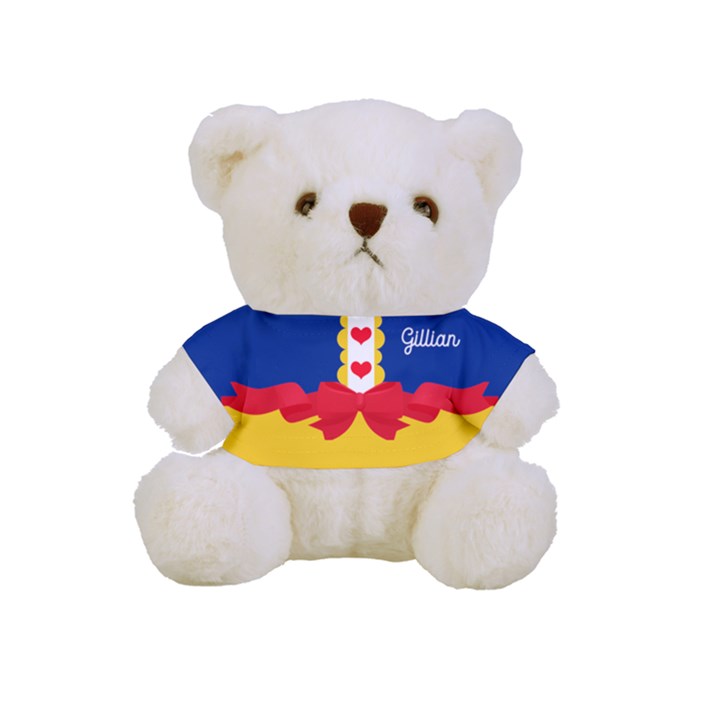 Personalized Snow White Name Full Print Cuddly Teddy Bear Full Print Cuddly Teddy Bear
