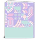 Personalized Name Photo Purple Graphic Hardcover Notebook 8  x 10  Hardcover Notebook View2