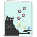 Personalized Photo Black Cat Hardcover Notebook 8  x 10  Hardcover Notebook View2