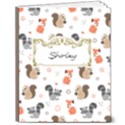 Personalized Name Fox Hardcover Notebook 8  x 10  Hardcover Notebook View1