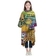 Grateful Dead Golden Road Kids  Hooded Rain Ponchos