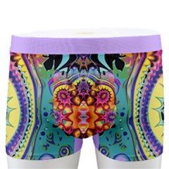 Pink Florales Muster Men s Boxer Briefs