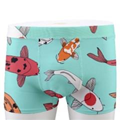 Pattern With Koi Fishes Men s Boxer Briefs