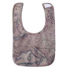 Old Vintage Classic Map Of Europe Baby Bib
