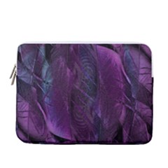 Feather Pattern Texture Form 13  Vertical Laptop Sleeve Case With Pocket