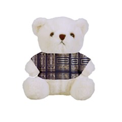 Detail Golden Gold Ornaments Full Print Cuddly Teddy Bear