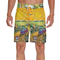 Grateful Dead Golden Road Men s Beach Shorts