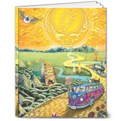 Grateful Dead Golden Road 8  X 10  Hardcover Notebook