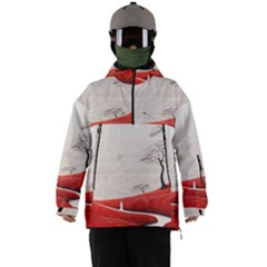 Trees Forest Path Men s Ski And Snowboard Waterproof Breathable Jacket