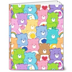 Care Bears, Adorable, Art 8  X 10  Hardcover Notebook