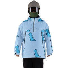 Dinosaur , Cute, Pastel, Men s Ski And Snowboard Waterproof Breathable Jacket
