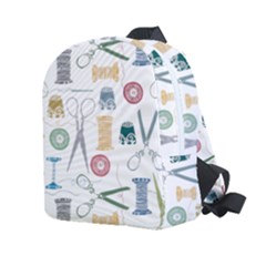 Pattern Seamless Texture Sewing Kids  Age 2-4 Lightweight Preschool Backpack