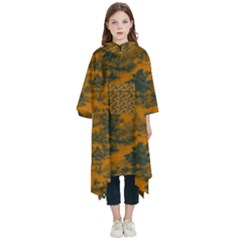 Beware The Slenderman Kids  Hooded Rain Ponchos