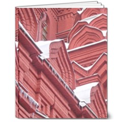 Monument State History Museum Building 8  X 10  Hardcover Notebook