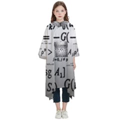Math Formula Kids  Hooded Rain Ponchos