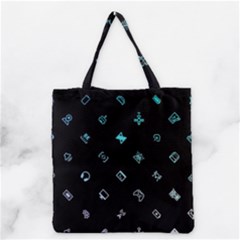 Noice, Dark, Gamer, Games, Gaming, Logo Grocery Tote Bag