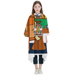 Bluey Kids  Hooded Rain Ponchos