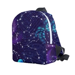 Realistic Night Sky Poster With Constellations Kids  Age 2-4 Lightweight Preschool Backpack