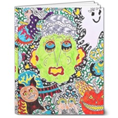 Supersonic Monster Mash 8  X 10  Hardcover Notebook
