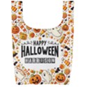 Personalized Halloween Name Any Text Foldable Shopping Bag Foldable Shopping Bag View1